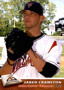 2007 Salem-Keizer Volcanoes Grandstand #7 Jared Cranston Colby Kansas KS Card