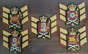 Grenadier Coldstream Scots Irish Welsh Guards Colour Sergeant Rank Insignia New - Picture 1 of 6