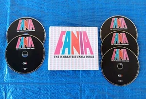 FANIA: THE 75 GREATEST FANIA SONGS (5 CDs, 2013) - MINT Discs - Very RARE! - Imagen 1 de 13