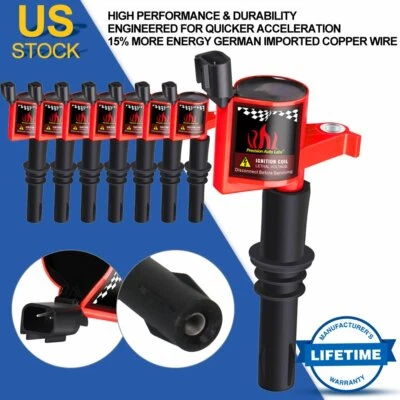8 PIEZAS Bobinas de encendido en enchufe Multispark Blaster para Ford F150 04-08 V8 4,6 L DG511 Foto 1 de 4