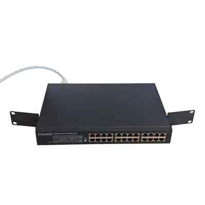 ASANTE FriendlyNet FS4024P 24 Ports Network Ethernet Switch - Image 1 of 4