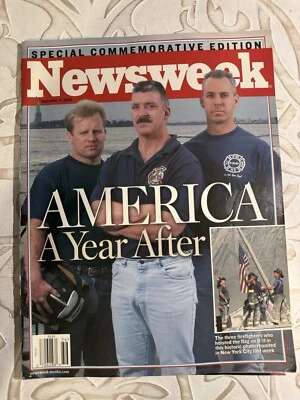 Newsweek Magazine September 11, 2002: America A Year After 9/11, Terror Attacks  - Image 1 of 2