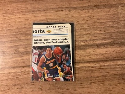 1994 Upper Deck Chronicle Doug Christie & Nick Van Exel #211 Electric Court LA - Image 1 of 2