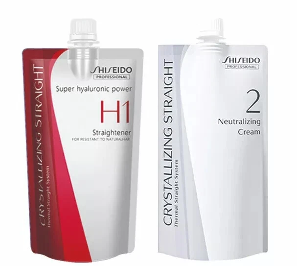 Shiseido Super Hyaluronic Power H1 Straightener + 2 Neutralizer Cream Kit - Image 1 of 4