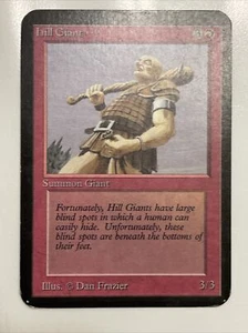 1x NM MTG Hill Giant from Alpha Edition - Picture 1 of 2