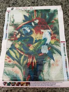 Diamond Art Painting Full Round 12"x16" (30cmx40cm) Parrots Macaws Cockatoo Bird - Picture 1 of 1