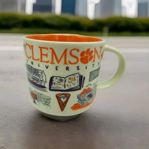 Starbucks Been There Series Campus Collection Clemson University Coffee Mug Cup - Picture 1 of 5