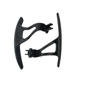 Real Carbon Fiber Steering Wheel Paddle Shifter For Nissan 370Z 2009-2021 Z34 - Picture 1 of 7