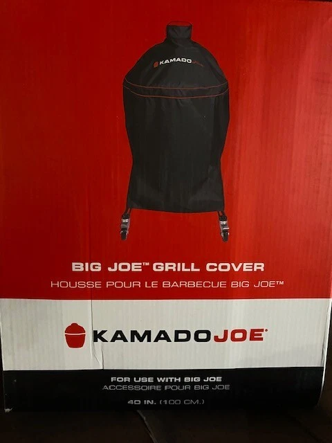 Cubierta de parrilla Kamado Joe BJ-GC24BWFS Big Joe negra resistente a la intemperie  Foto 1 de 1