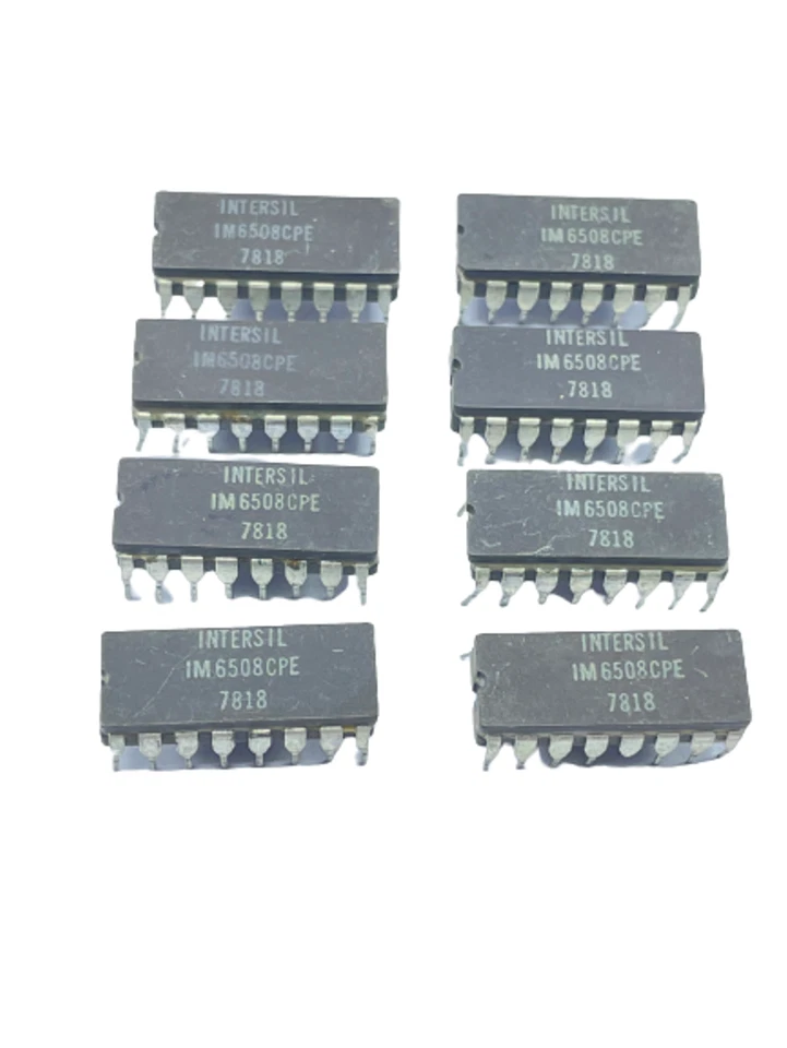 Intersil IM 6508CPE 7818 / IM6508CPE7818 Micro Circuit Memory Digital Pack of 6 - Image 1 of 4