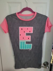Justice "E" watermelon nightgown pj 6/7 Small - Picture 1 of 2