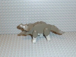 LEGO® Tiere Dino Triceratops  4465c01 grau 5975 Dinosaurier Animal #22 - Picture 1 of 1
