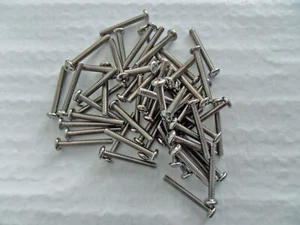 50 Nuevos Tornillos de Cabeza de Pan de Acero Inoxidable 18-8 10-24 x 1.5" Marino - Imagen 1 de 4