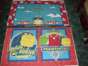 2 DIFFERENT NOS CHUGGINGTON PANELS 2011 COLORFUL 34X42" NEW - Picture 1 of 3