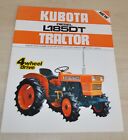 Tracteur Kubota L185DT 4WD brochure japonaise brochure RU