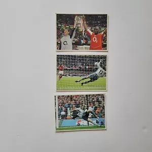 Arsenal FC Postcards x3 Commemorative FA Cup 2005 The Sporting Postcard Co - Foto 1 di 2