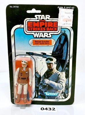 De colección Star Wars SOLDADO REBELDE Hoth El Imperio Contraataca 31 Back Kenner 1980 Foto 1 de 4