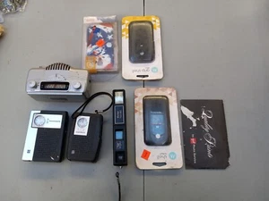 ACTUALIZACIÓN: Cámaras Radio Misc **Sin probar TAL CUAL** Estuches de teléfono, Cables Chg, Estuche con pestañas lote - Imagen 1 de 12