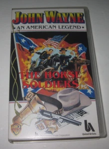 The Horse Soldiers John Wayne Western VHS Film PAL geprüft & getestet - Bild 1 von 5