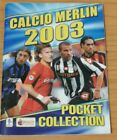 Calcio Merlin 2003 Poket Collection Mini Album Figurine Vuoto