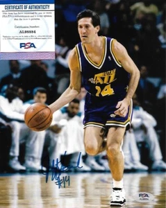 JEFF HORNACEK signed autographed UTAH JAZZ 8X10 photo w/ COA PSA AL98884 - Picture 1 of 1