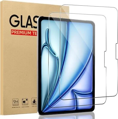 Tempered Glass For iPad Air 11 Air 13 iPad Pro 11 Pro 13 Screen Protector 2024 - Image 1 of 4