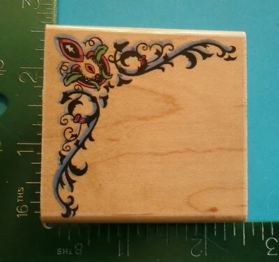 Sello de goma Penny negro FANCY CORNER 1170E Foto 1 de 3