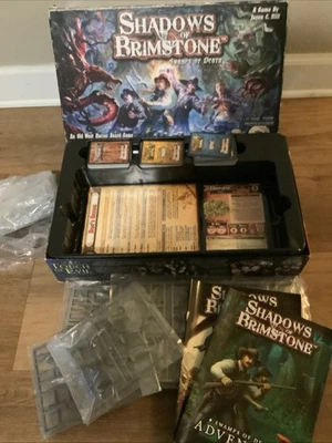 Shadows of Brimstone Swamps of Death Core Set FFP 0702 jogo de tabuleiro sapo voador - Imagem 1 de 4