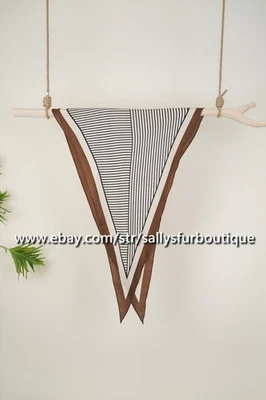 Bufanda Sallys 70 % cachemir y 30 % seda estampado a rayas pastilla cuello 200*70 cm Foto 1 de 4