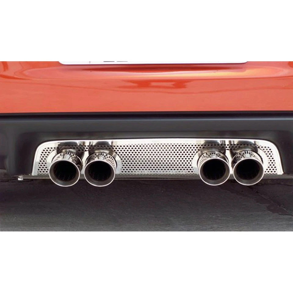 Panel de llenado de escape ACC para Corvette 2005-13-acero/perforado/se adapta a escape OEM Foto 1 de 3