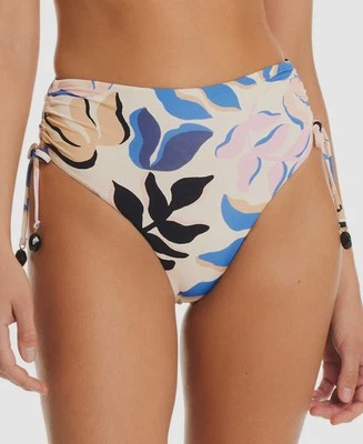 Traje de baño inferior de bikini Red Carter para mujer beige día soñando cintura alta talla XL Foto 1 de 3