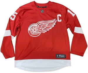 Fanatics M Medium Red Wings NHL Heritage Breakaway Captain Jersey #15 BYLSKI - Picture 1 of 14