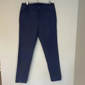 Pantalones Lululemon ABC Slim Fit 5 Bolsillos Warpstreme Para Hombre 31x32 Azul Golf Oficina - Imagen 1 de 10