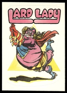 Lard Lady 1983 Super Zero Heroes Donruss Card #10 (NM) - Picture 1 of 2