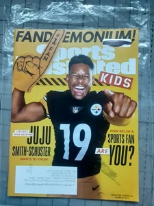Sports Illustrated Kids agosto 2019 Ju Smith Schuster Steelers Stephen Curry - Foto 1 di 5