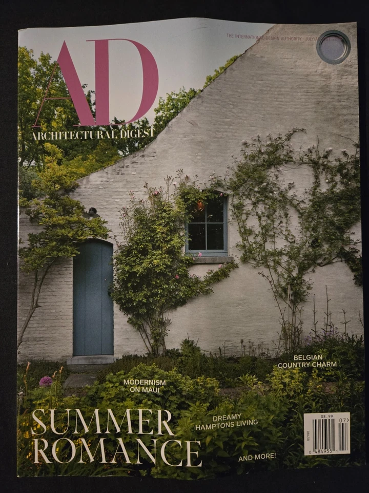 New Architectural Digest (AD) Magazine July/Aug 2025 Fast Free Shipping - Image 1 of 1