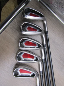 TaylorMade BURNER Iron Set 5pcs 5-9 REAX SuperFast 60 Flex R RH - Picture 1 of 23