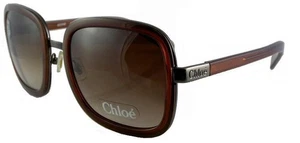 Occhiali da sole donna Chloé CL2148 marroni SUNWEAR SUNGLASSES LUSSO NUOVI WOMAN - Foto 1 di 3