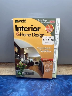 Encore Punch Interior Design Suite v17  Version 17 Brand New - Image 1 of 4