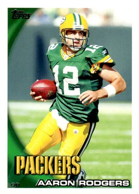 2010 Topps #150 Aaron Rodgers - Image 1 of 2