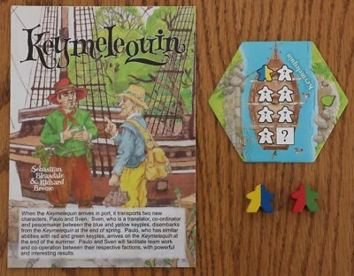 Keyflower Game Keymelequin Promo Tiles Mini-expansion Richard Breese New - Image 1 of 2