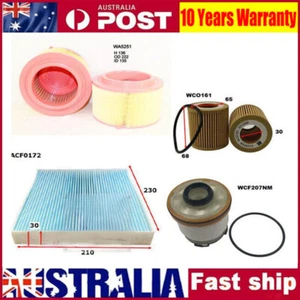 WESFIL BT-50 2.2L 3.2L AIR OIL FUEL CAB FILTER SERVICE KIT FOR Ford Ranger Mazda - Picture 1 of 6
