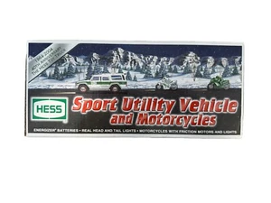 Hess 2004 40th anniversary Sport Utility Vehicle and Motorcycles New in Box  - Picture 1 of 4