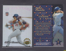 1997 TOPPS STARS 97 ALL-STARS SILVER FOIL #AS 6 MIKE PIAZZA DODGERS TOUGH 1:72