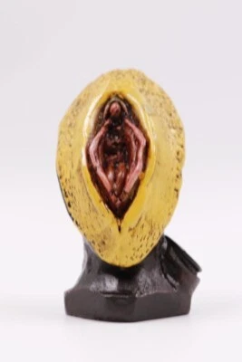 Pipa de agua hecha a mano de resina exótica decoración del hogar mesa auxiliar escultura Foto 1 de 4