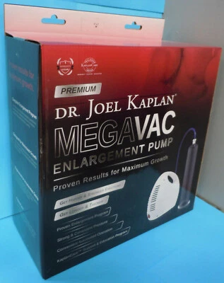 ~ Megavac Electric Penis Enlargement Pump ~ Dr Joel Kaplan ~ Medium Size 9"x2" ~ - Image 1 of 4