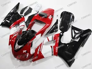 For YZF R1 1998-1999 Red Black ABS Injection Mold Bodywork Fairing Kit Plastic - Bild 1 von 9