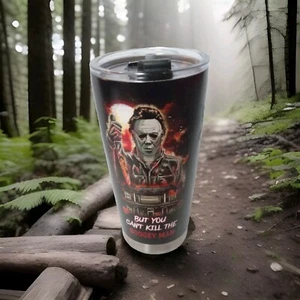 Michael Myers Stsinless Steel Tumbler Halloween  - Imagen 1 de 6