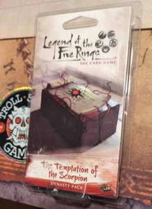 Legend of the Five Rings LCG Temptation of the Scorpion Dynasty Pack - Picture 1 of 1