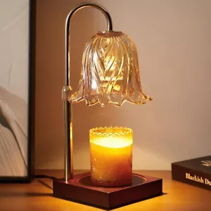 Dimmable Timer Candle Warmer Lamp Adjustable Height for Scented Candles - Picture 1 of 6